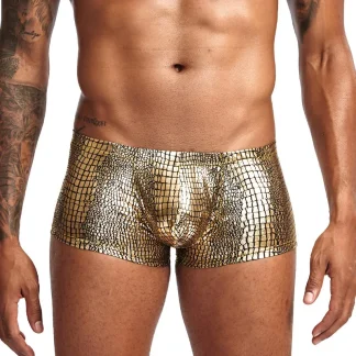 Snake Skin Pattern Boxer Brief