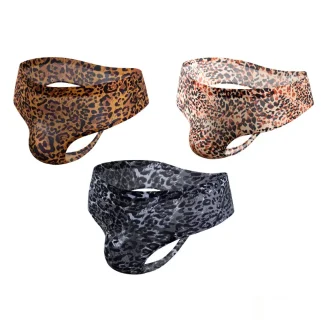 Printed Animal Pattern Soft Thongs