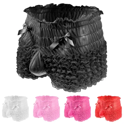 Cute Ruffled Lace Boxer Brief - Image 14