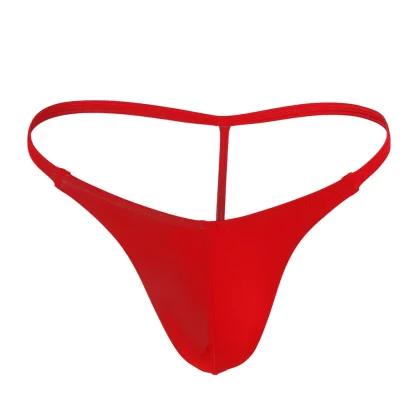 Casual Solid Color Thin G-string - Image 11