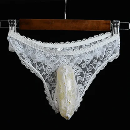 Seductive Floral Lace Panties - Image 11