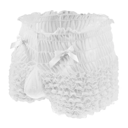 Cute Ruffled Lace Boxer Brief - Image 4