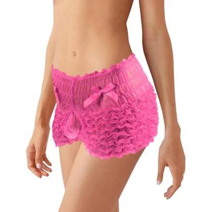 Cute Ruffled Lace Boxer Brief - Image 8