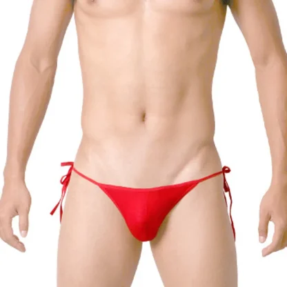 Ties Side Solid Color G-string - Image 4