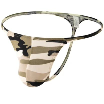 Men's Camouflage Print G-string - Image 4