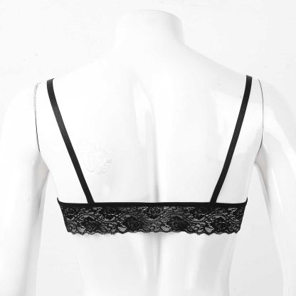 V-neck See-through Lace Lingerie - Image 8