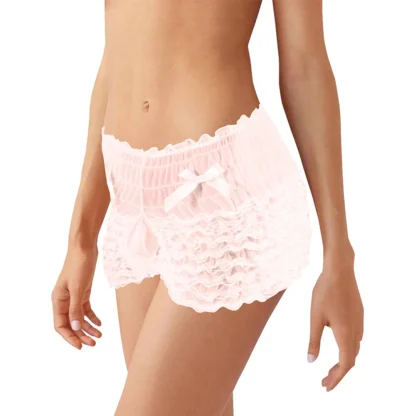 Cute Ruffled Lace Boxer Brief - Image 11