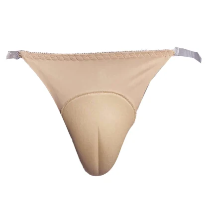 Lightweight Fake Camel Toe Thong