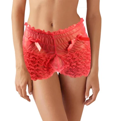 Cute Ruffled Lace Boxer Brief - Image 9