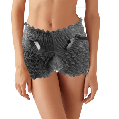 Cute Ruffled Lace Boxer Brief - Image 12