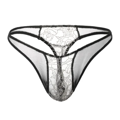 Front Panel Lace Sexy Panties - Image 5